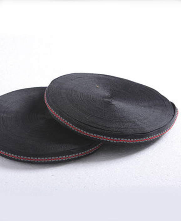 RB-1210-JQ Series Jacquard Webbing With Grosgrain Reflective Ribbon Trim